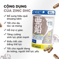 DHC BỔ SUNG KẼM 60 NGÀY
