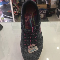 Giày Skechers xám hồng